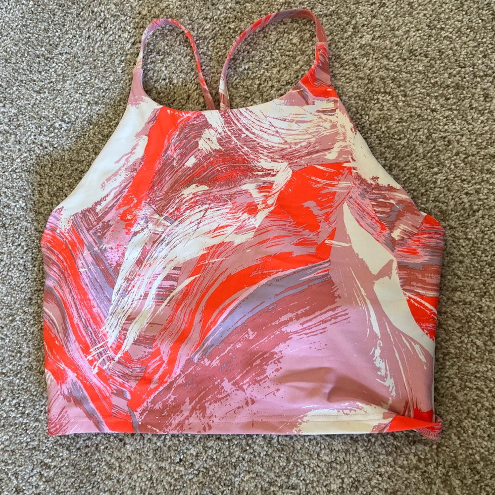 Vibrant Pink and Red Tank Top